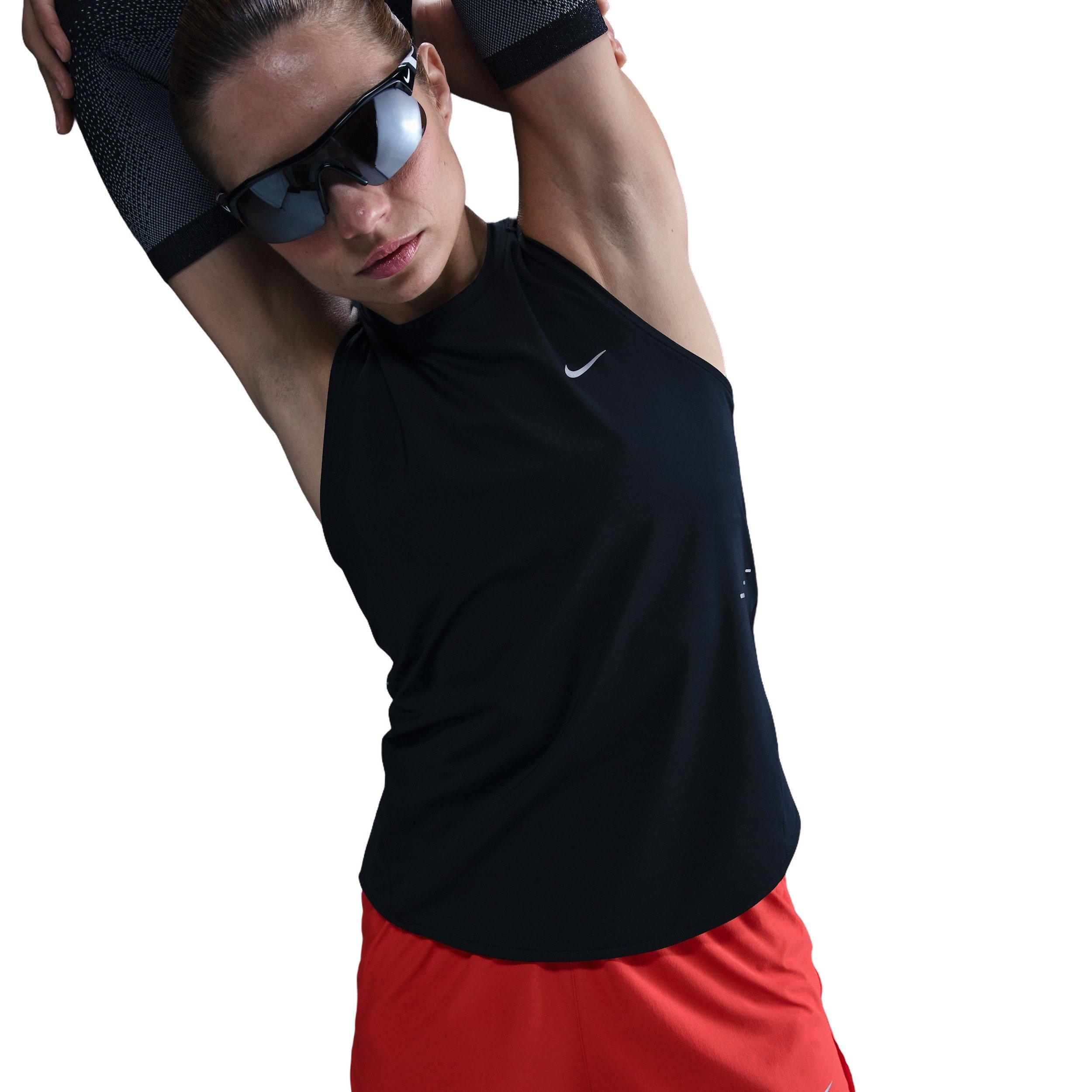Nike Women's Swift Dri-FIT Running Tank Top - Black